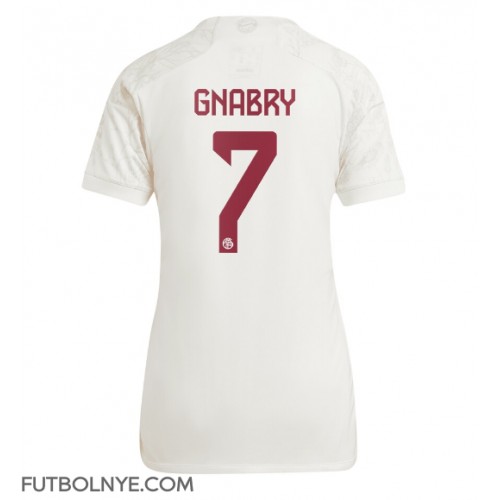 Camiseta Bayern Munich Serge Gnabry #7 Tercera Equipación para mujer 2023-24 manga corta